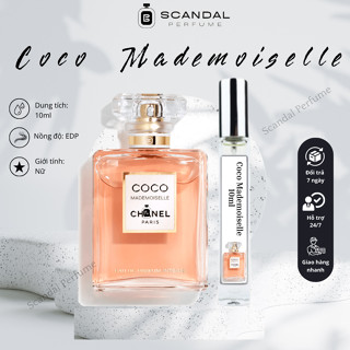 Nước Hoa Nữ Coco Mademoiselle 10ml thơm lâu hương ngọt dịu nhẹ nhàng ESTARA