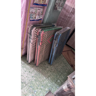 Giường bố xếp đan dây  khung sắt