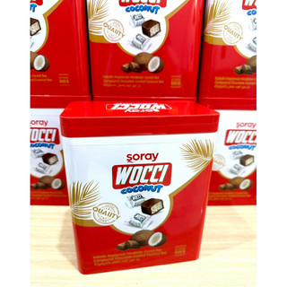 [10/2025] Socola nhân dừa dẻo hộp thiếc 500g