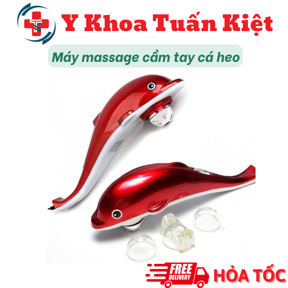 ✅ Máy massage cầm tay cá heo