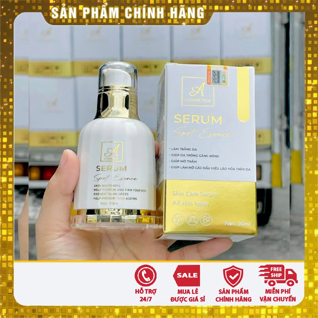 serum phương anh 2024, serum A cosmetic 2024, serum dưỡng da A cosmetic