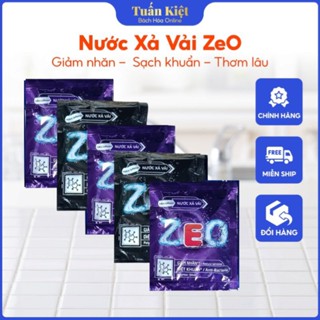 Nước Xả Vải, Nước Xả Vải ZeO Sạch Khuẩn, Làm Mềm Sợi Vải, Giảm Nhăn Quần Áo Gói 20g