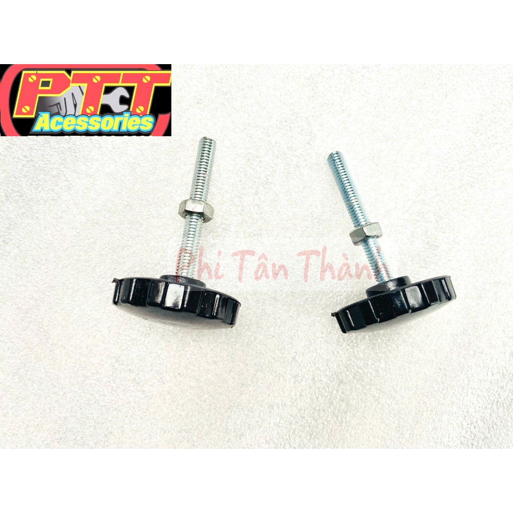 CẶP ỐC CỐP XE CUB 78 - 79 ( NHỰA ĐEN )