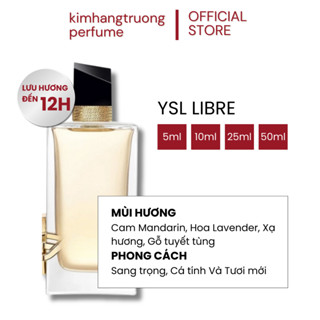 Nước Hoa Dạng Tinh Dầu Nữ Liber Phong Cách Sang Trọng, Cá Tính. Tươi Mới 5ml, 10ml, 25ml, 50ml | Kim Hằng Trương
