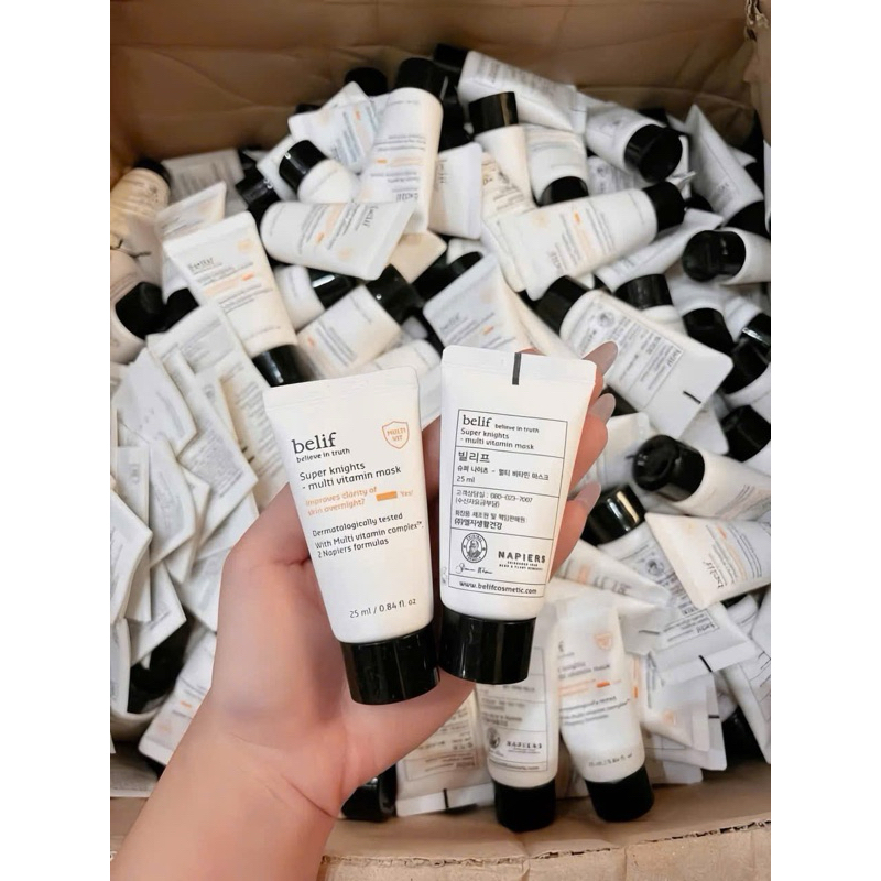 Mặt Nạ Ngủ Dưỡng Ẩm Phục Hồi Da Chuyên Sâu Belif Multi Vitamin Mask mini 25ml