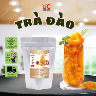  Trà Đào Hoà Tan UC  50cốc  1 gói  Chuẩn Vị Dễ Pha Thơm Ngon Màu Đẹp,Tiết Kiệm Chi Phí. 