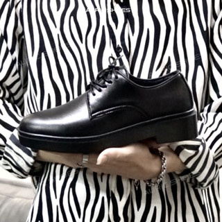 Giày Derby nam công sở cao cấp Da kim chống nhăn Đế khâu bảo hành 12 tháng - Tặng kèm lót tăng chiều cạo