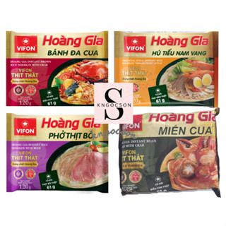 HOÀNG GIA PHỞ BÒ, HỦ TIẾU NAM VANG, BÁNH ĐA CUA, MIẾN CUA VIFON