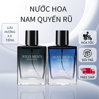 Dòng nước hoa nam quyến rũ, hương cam quýt và bạc hà, tươi mát tự nhiên, hương thơm lâu dài