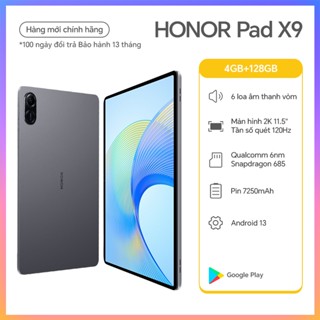 Máy Tính Bảng HONOR Pad X9 (WiFi)  4GB+128GB | Màn Hình 2K 11.5" 120Hz | Pin 7250mAh