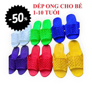 Dép tổ ong nhiều màu cho bé trai bé gái 1-12 tuổi