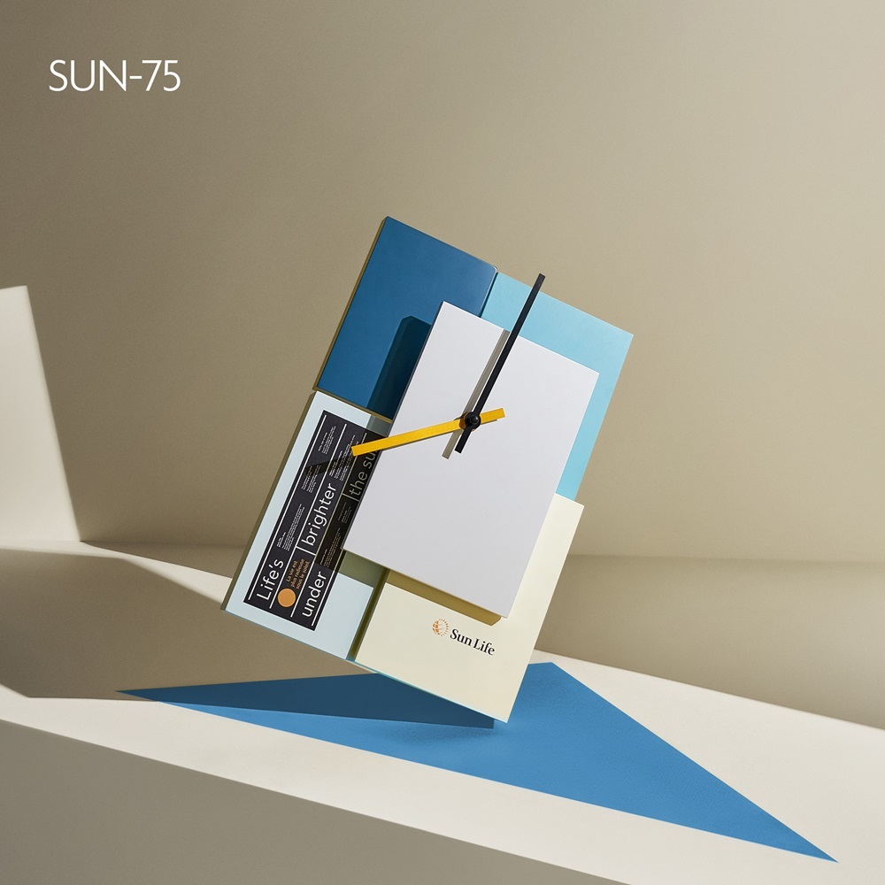 Đồng hồ để bàn ngũ sắc Sun Life