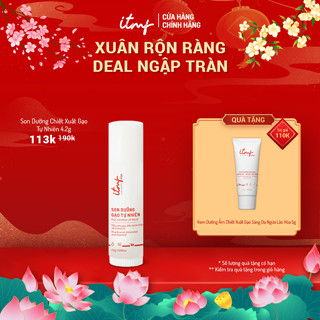 Son Dưỡng Chiết Xuất Gạo ITMF 4.2g - Mỹ phẩm thuần dưỡng từ Gạo