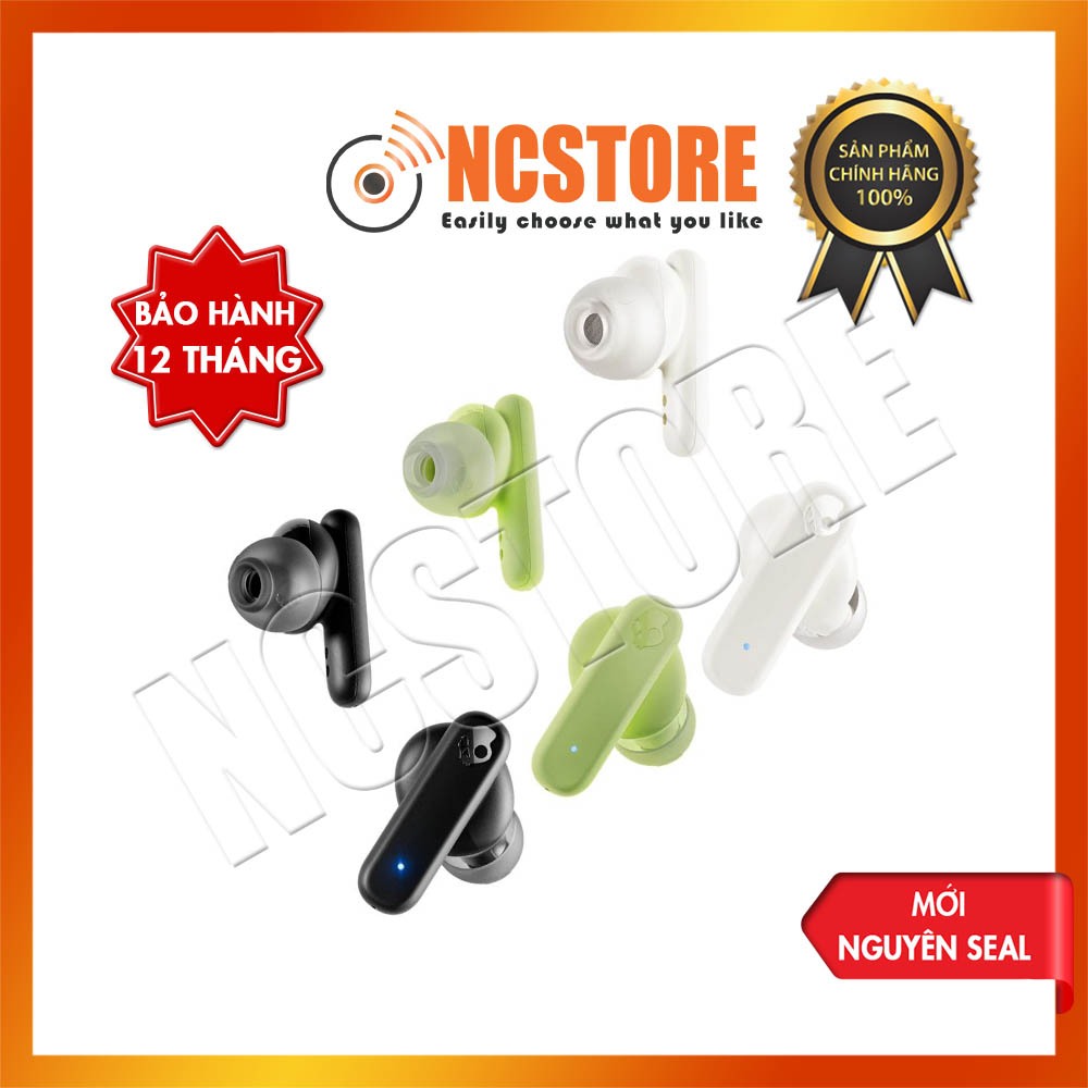 [NC] Tai Nghe In Ear Bluetooth SKULLCANDY SMOKIN BUDS | NGHE TẠP | Có Mic