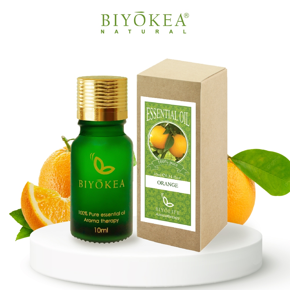 Tinh Dầu Cam Extra Xông Thơm Thư Giãn Biyòkea 50ml