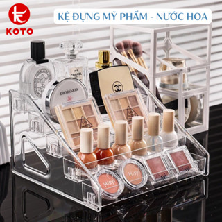 Kệ Nhiều Tầng Đựng Mĩ Phẩm, Nước Hoa, Đồ Makeup Sơn Móng Tay Phấn Mắt 3/5/7 Tầng Decor Gọn Gàng