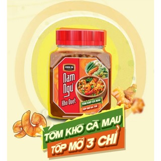  <Hủ 200g> NAM NGƯ KHO QUẸT CHINSU  TÔM KHÔ CÀ MAU   TÓP MỠ BA CHỈ  