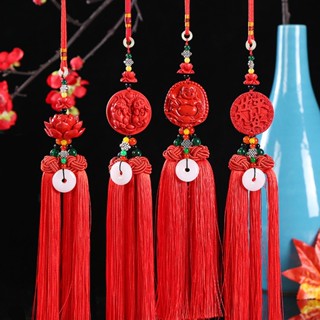 Dây treo TẾT, Móc treo ô tô, móc chìa khoá đính ngọc hình HỒ LÔ, HOA SEN mang lại tài lộc, may mắn