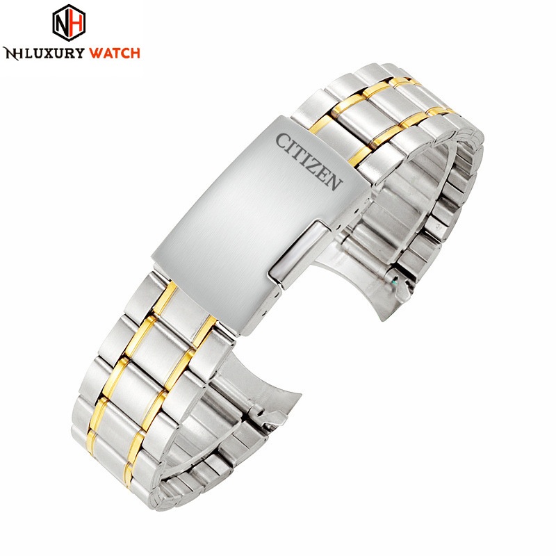 Dây đeo đồng hồ Citizen bằng thép không gỉ Bm8475 20 22mm Z179 [9lg] Khóa Hộp