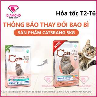 (CATSRANG 5KG)Thức ăn hạt cho mèo mọi lứa tuổi CATSRANG 5KG