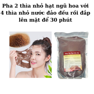 Hạt ngũ hoa mềm mịn se kít lỗ chân lông 1000g , hạt kình lịch, chăm sóc da.