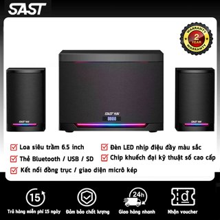 SAST loa vi tính loa bluetooth loa siêu trầm 2.1 có thể kết nối với máy tính  điện thoại TV đĩa U thẻ SD SA-A18