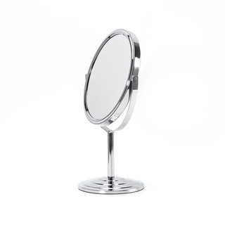 Gương Trang Điểm Inox Cao Cấp Để Bàn 2 Mặt Chắc Chắn Có Phóng To Sang Chảnh