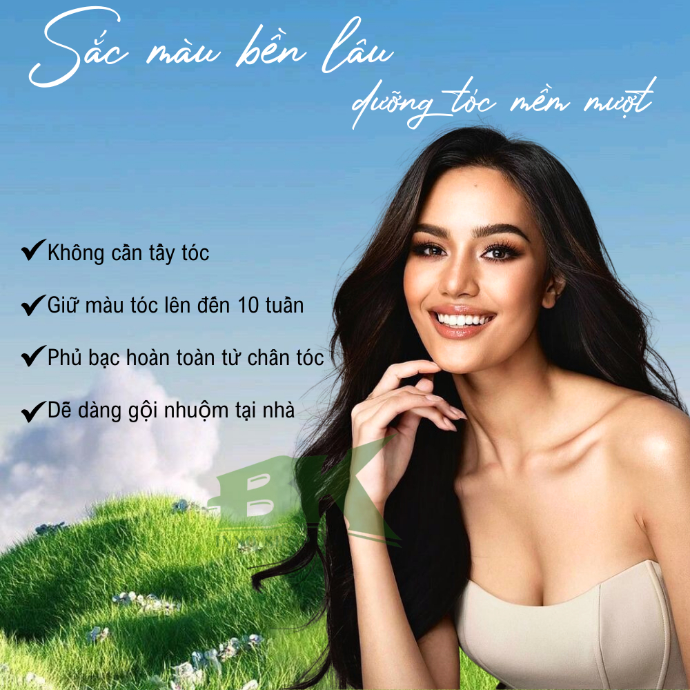 Xà Phòng Gội Đầu Phủ Bạc JAYSUING - Phủ Bạc Nhanh Chóng, Dưỡng Tóc Chắc Khỏe, An Toàn Với Thành Phần Thảo Dược | BKINNO