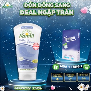 Kem dưỡng da tay và móng tay Kamill Hand & Nail Cream Sensitiv 75ml - Dành cho da tay và móng tay nhạy cảm, khô ráp