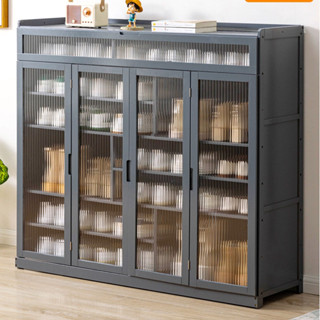 Tủ giày cửa gấp trong suốt bằng tre , tủ giày tre lắp ghép nhiều ngăn, kệ để giày dép phòng khách derco