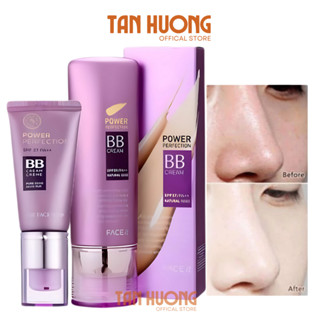  Kem Nền Đa Năng The Face Shop BB Cream Face it Power Perfection BB Tím TFS Fmgt 40g 20g 