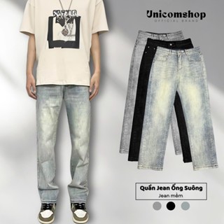 Quần Jean Ống Đứng, Phong Cách Trẻ Trung Năng Động, Quần Bò Nam Hot Trend - Jean80