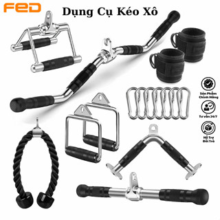  Tay Cầm Kéo Cap Ròng Rọc Tập Gym Phụ Kiện Kéo Xô Tay Cầm Bọc Cao Su Chống Trơn Trượt Hàng Nhập Khẩu 