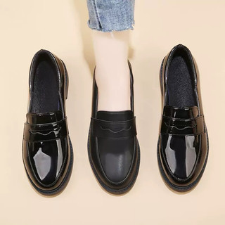 (HÀNG CÓ SẴN) Giày oxford trơn 3cm BIG SIZE 40-44[ Size 40-41-42-43-44]