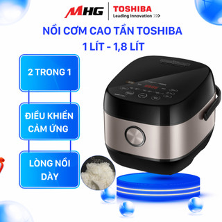  Nồi Cơm Điện Cao Tần Toshiba 18IX1PV | 10IX1PV | 1 - 1.8 Lít | Hàng chính hãng | BH 12T 