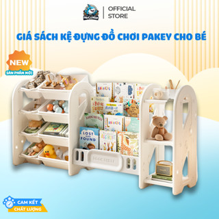   NEW  Giá Sách Kèm Kệ Đựng Đồ Chơi Cho Bé Kệ Đựng Đồ Dùng Học Tập Đa Năng Dày Dặn Chắc Chắn Tiết Kiệm Không Gian 