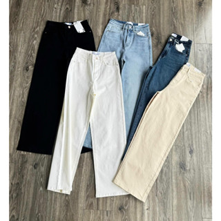 Quần Jeans Ống Suông Chất Co Giãn Nhẹ Sofm (SZR99)