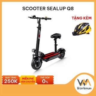 Scooter Điện Sealup Q8 – Di Chuyển Tiện Lợi - Động Cơ 36v400w - Tốc Độ Tối Đa 45Km/h - Gấp Gọn Tiện Lợi