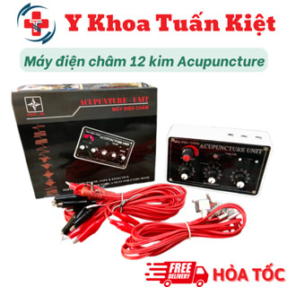 ✅ Máy điện châm 12 kim Acupuncture