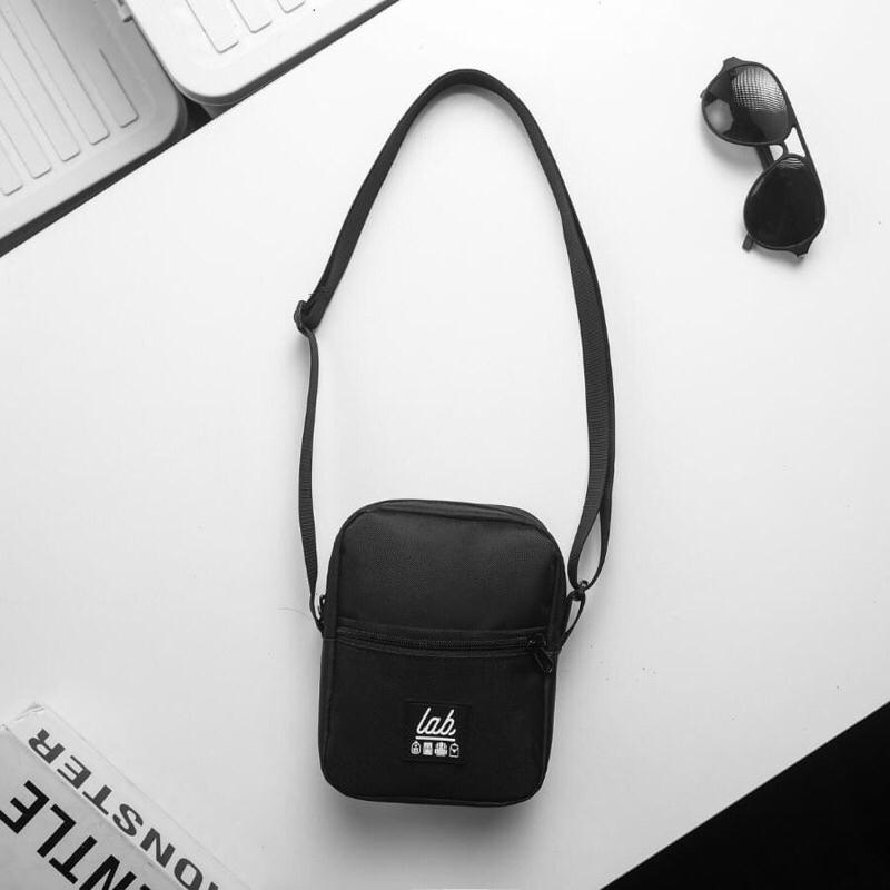 Túi đeo chéo Nam Nữ thời trang chất liệu chống nước nhiều màu sắc - Lab001