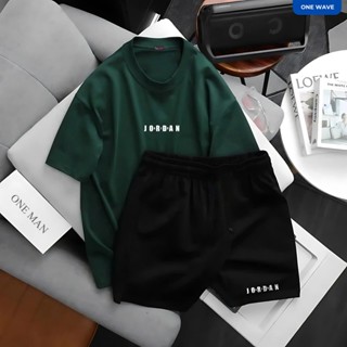 Bộ Quần Áo Thun Nam Nữ Thể Thao Chất Liệu Cotton Cao Cấp ONE WAVE Mềm Mại Thoải Mái, Phong Cách Thể Thao Boy Phố - SB94