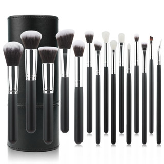  Set 15 cây cọ trang điểm cá nhân kèm hộp đựng 