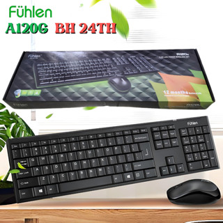[ CHÍNH HÃNG ] Bộ bàn phím và chuột không dây Fuhlen A120G BH 24 tháng