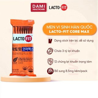  10 Gói Men Vi Sinh LACTO-FIT CORE MAX - Phiên Bản Nâng Cấp 3 Tỷ Lợi Khuẩn 