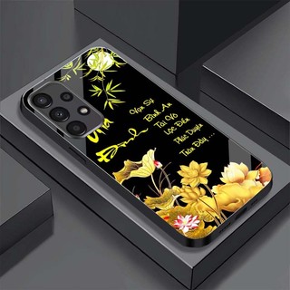 Ốp Lưng SAMSUNG A13 4G, A23, A33 5G, A53 5G, A73 5G Lưng Kính Cường Lực Thiết Kế Độc Quyền