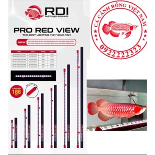 Đèn led cá rồng RDI PRO RED VIEW hỗ trợ lên màu cho huyết long và kim long, đủ mọi kích thước
