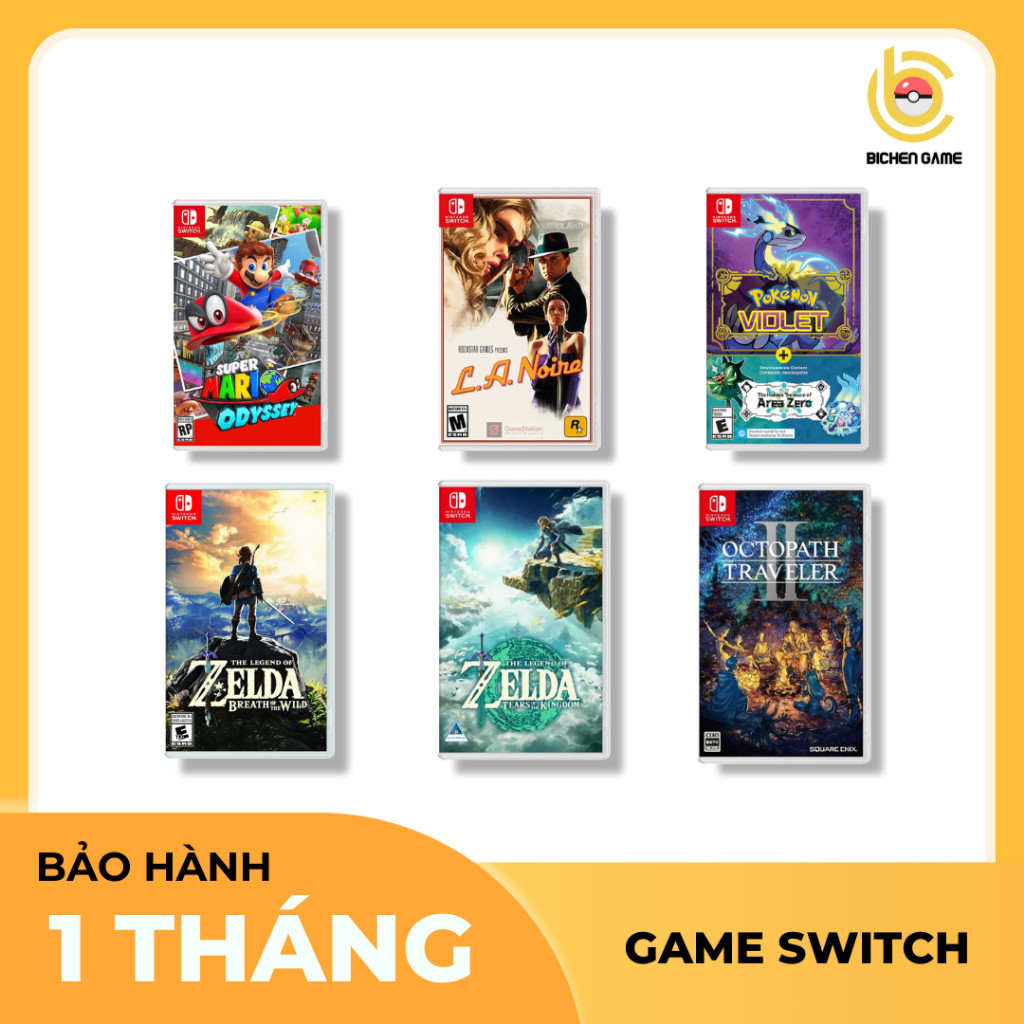 Tổng hợp game Nintendo Switch hay