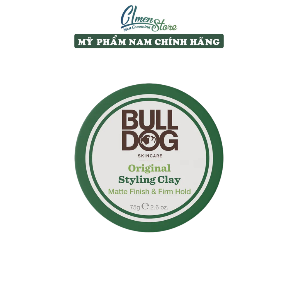 Sáp Vuốt Tóc Bulldog Original Styling Clay - 75g