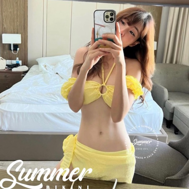 BIKINI set 3 chi tiết amy tiểu thư hot trend