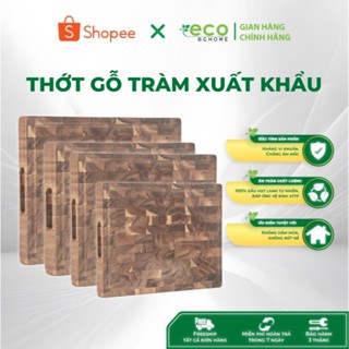 Thớt Gỗ Acacia Xuất Khẩu Thương Hiệu BG Home - An Toàn Thực Phẩm Hình Chữ Nhật
